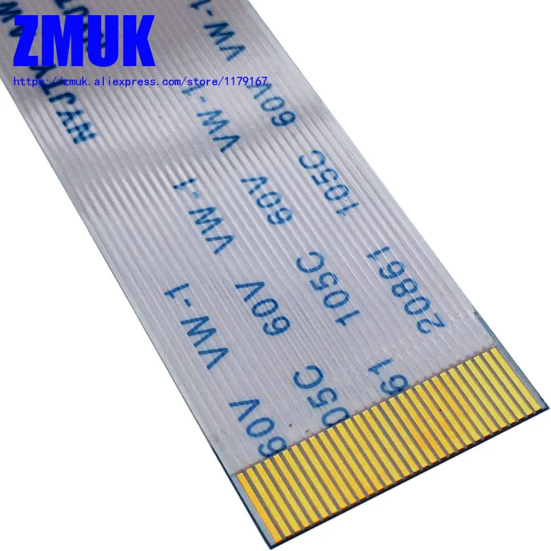 4-60Pin Reverse Ribbon Cable -  AWM 20861 105C 60V VW-1 Flexible Flat FFC