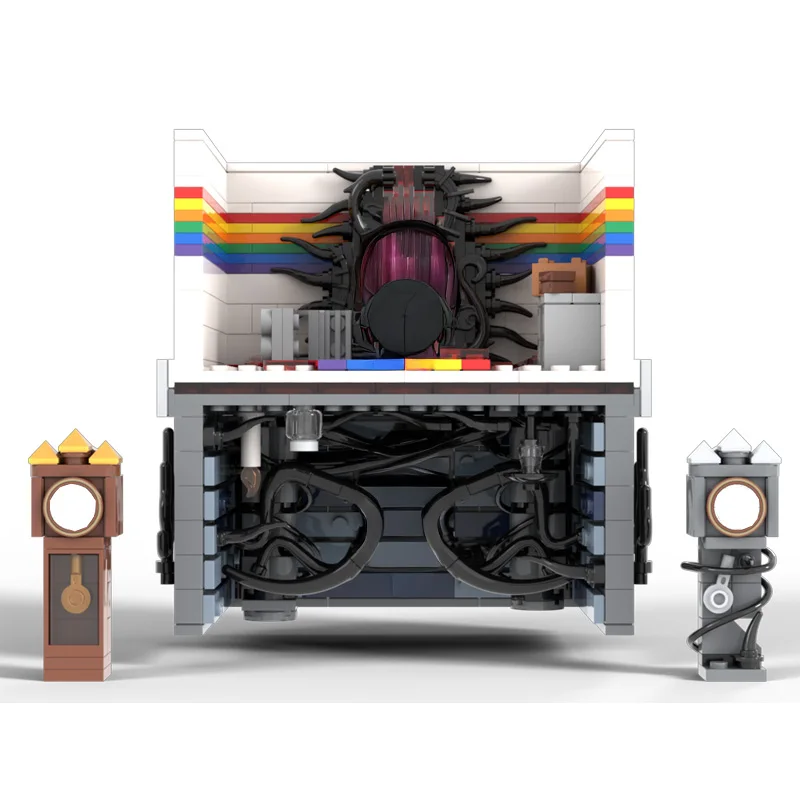Stranger DIY Sci-Fi Horror TV Show Scene Construction Set Parallel World Mystery Building Bricks Toy