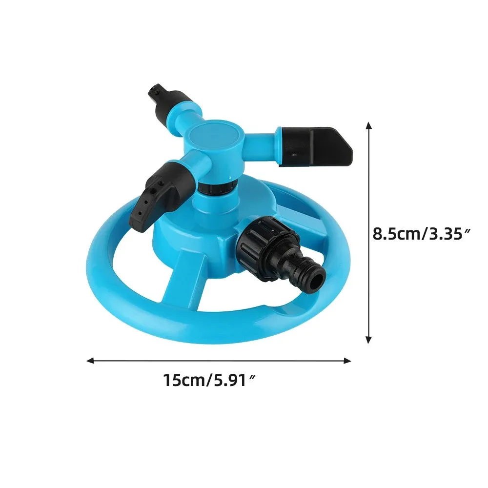 Sprinkler Nozzle 360 Degree Automatic Rotating Water Spray Garden Lawn Automatic Sprinkler Garden Watering Irrigation Supplies