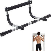 Multifunctional Door Horizontal Bar No Hole Punch Doorway Pull Up Bar Wall Home Arm Exercise Strength training Fitness Equipment