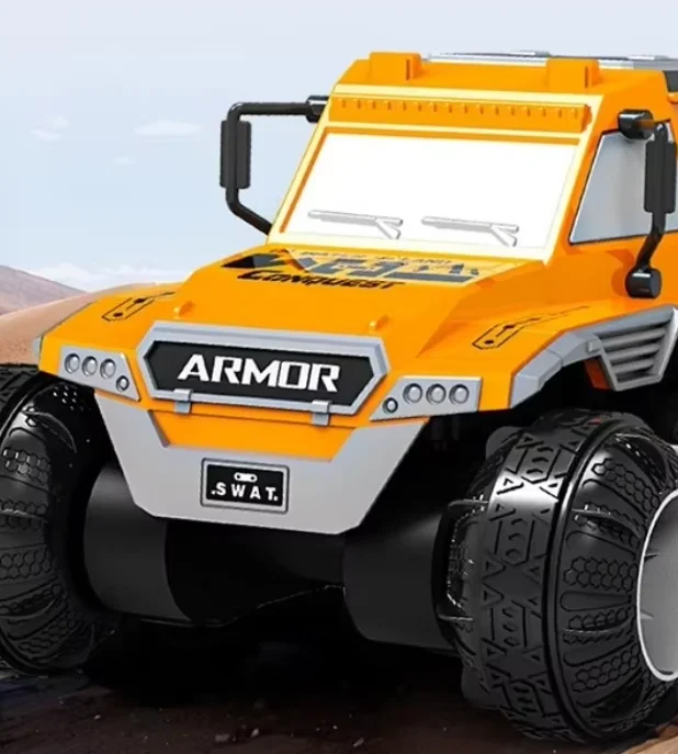 Coche anfibio 8WD RC 2,4G camión acrobático con Control remoto rotación de 360 grados escalada todoterreno vehículo de carreras chico regalos de navidad
