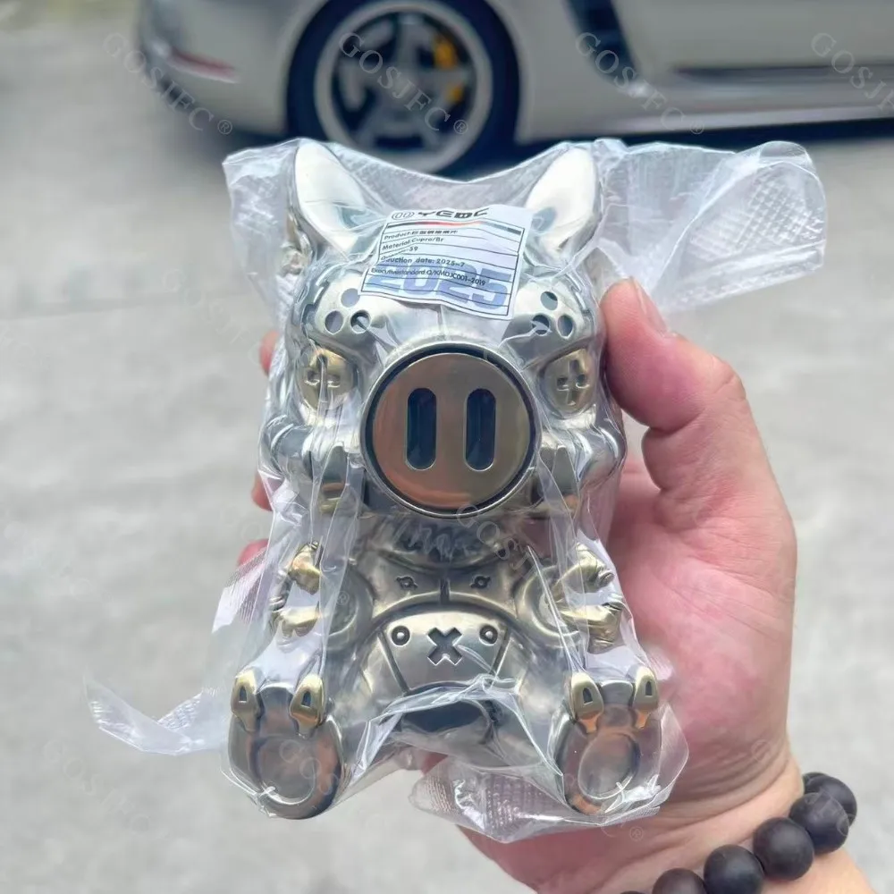 YEDC Ornamento in cupronichel Ornamento da tavolo Giocattoli Fidget per adulti Accessori da scrivania con base scorrevole Fidget