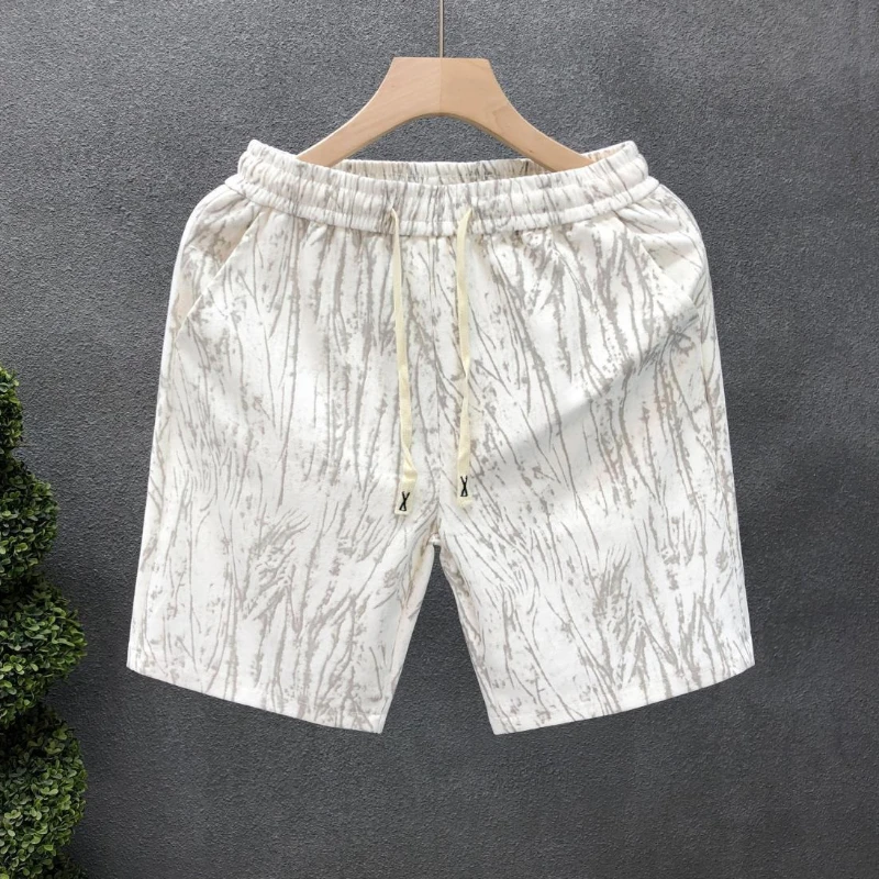 

Men's Athletic Sports Shorts Mid-Length with Abstract Irregular Patterns for Summer 2026 New Trendy Outdoor Casual Wear