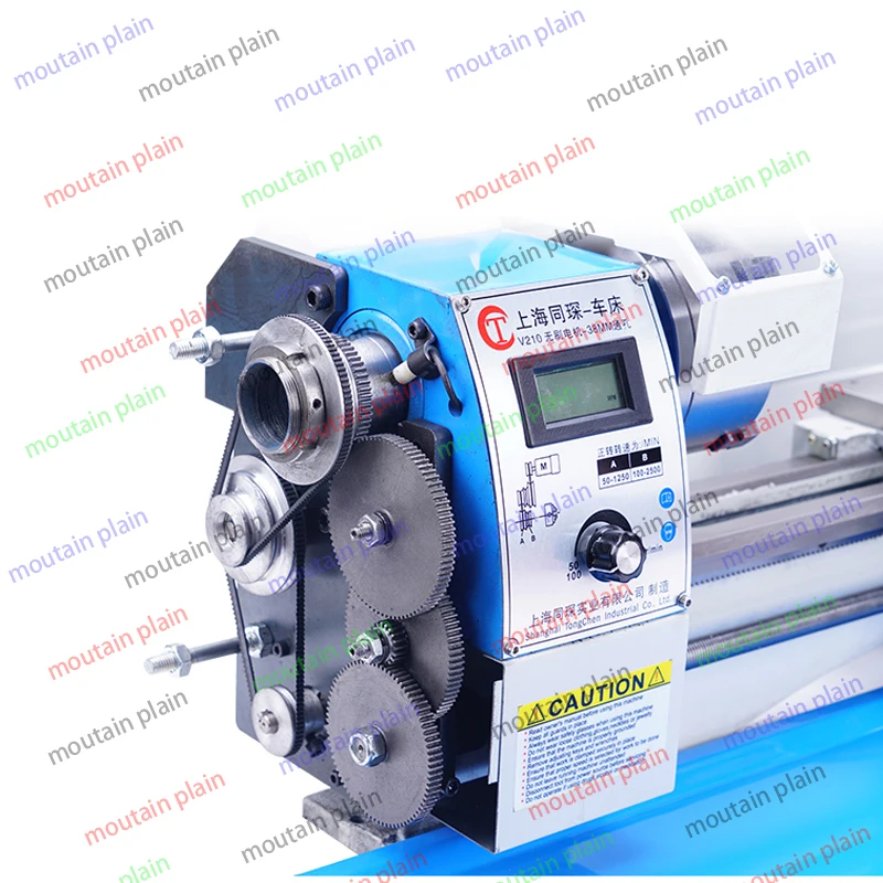 WM210V Double Chuck Manual Metal Lathe Machine Price Brushless Motor Mini Lathe Machine