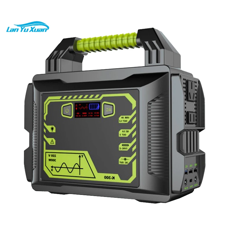 Outdoor Usb Electric Charging Outdoor Portable 220V 24V Lifepo4 320Ah 12V Battery Power Supply Multi-Function 500W Power Station