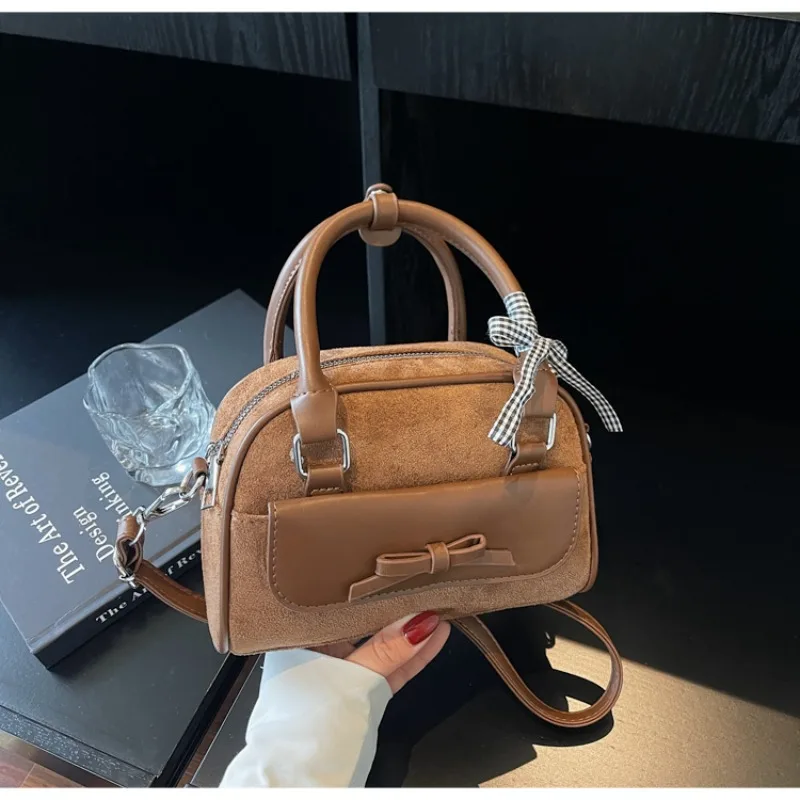 جديد بلون فو الجلد المدبوغ حقائب كتف شعبية رائجة البيع واحدة تحت الإبط الرجعية البساطة تصميم حقائب كروسبودي للنساء #1