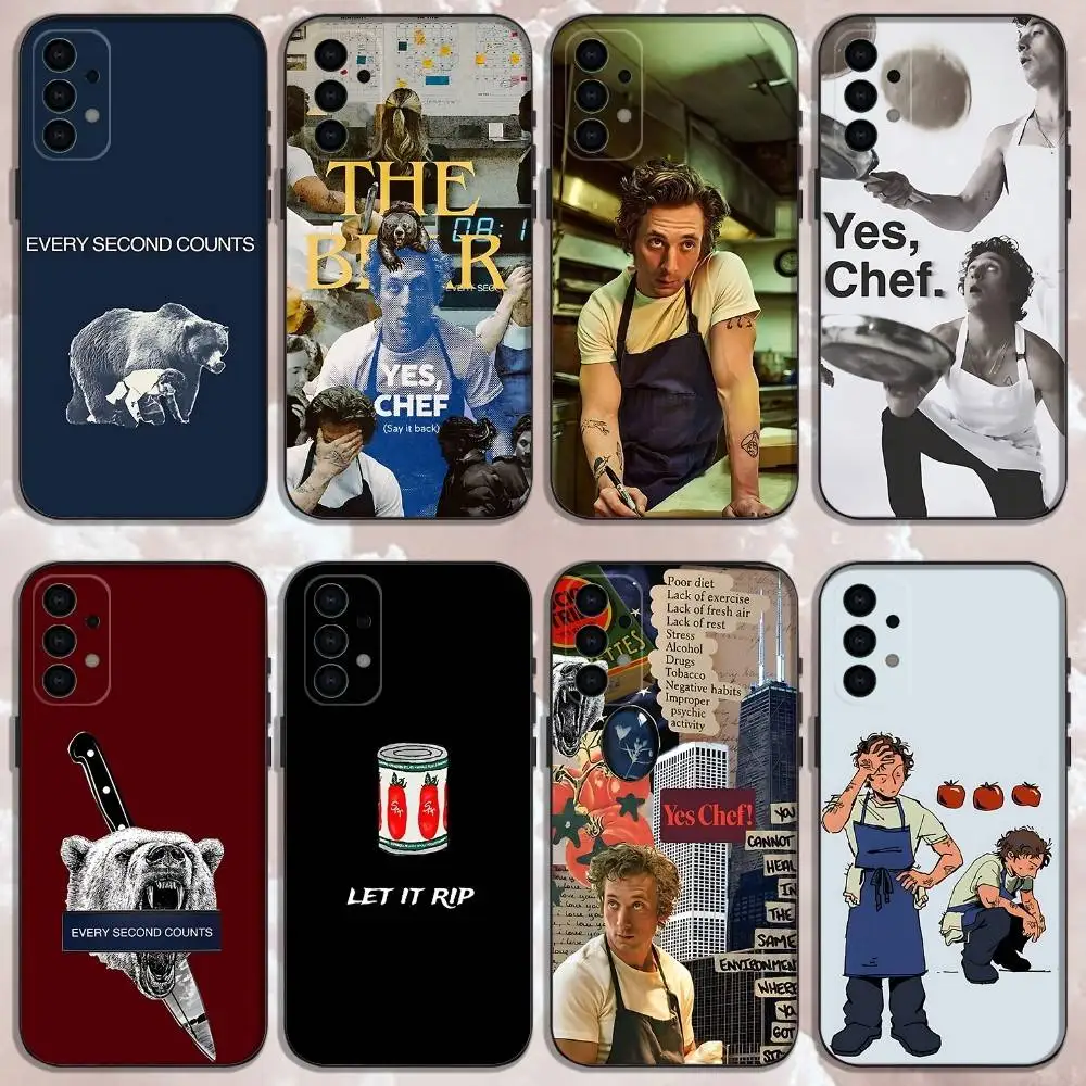 

Comedy The B-bear Phone Case For Samsung Galaxy A73,31,32,72,41,53,52,71,22,5G,Note,J7,8,9 Soft Black Cover