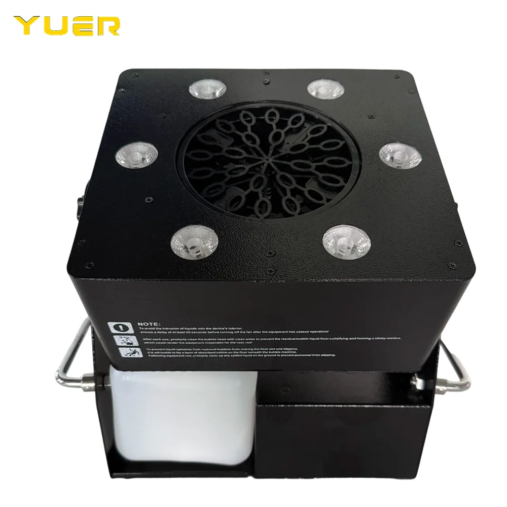 LED RGBW 4in1 Bubble Machine Concert Party Stage effect Bubble Machine DMX512 Remote Control For DJ Disco Bar Wedding Club