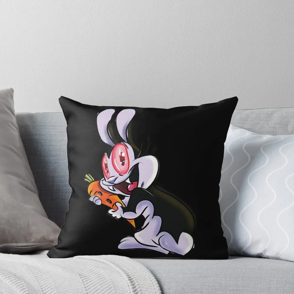 Rabbit Vampire Cartoon Throw Pillow Pillowcases Cushion Covers Sofa luxury throw pillow covers Rectangular Cushion Cover pillow