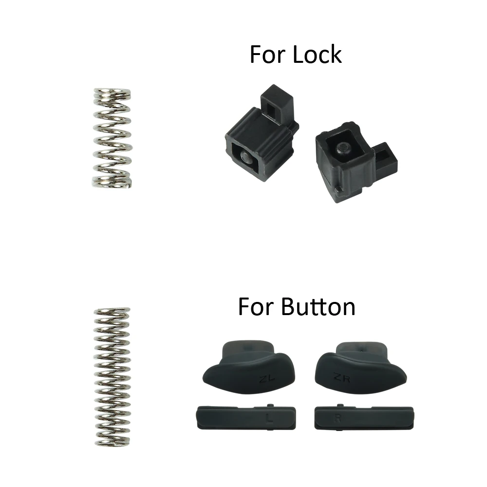 2/4/10 Pieces Repair Lock Buckles Button Spring L R ZL ZR SL SR For Nintendo Switch Joy-Con Joycon NS Controller