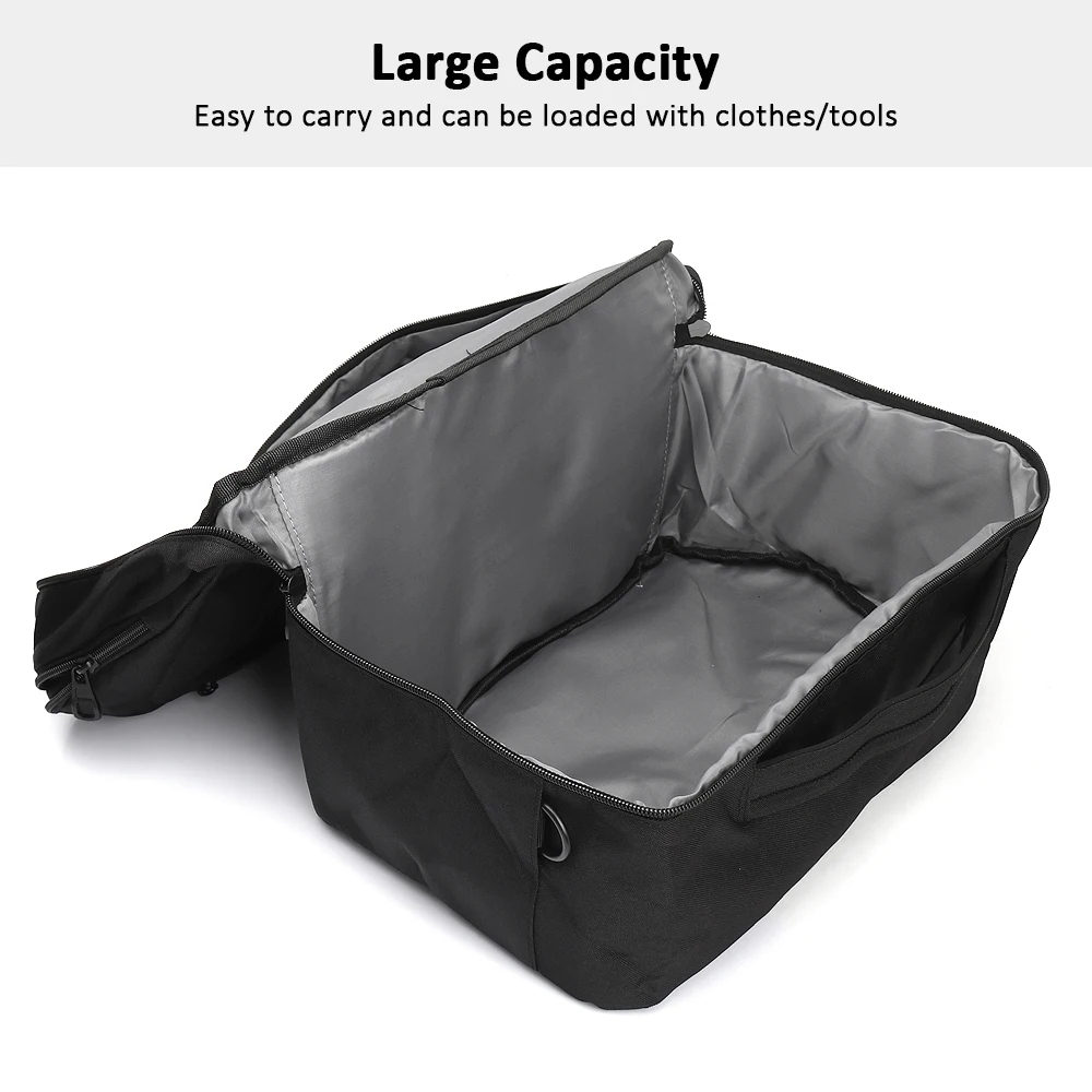 Bolsas interiores para motocicleta, caja de herramientas, bolsa para sillín, equipaje lateral, bolsa negra para BMW R1250RT R1250 RT R1200RT K1600GTL K1600GT K 1600 GT