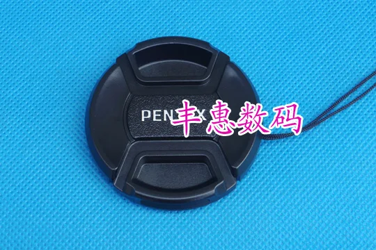 49 52 55 58 62 67 mm Center Pinch Snap-On Front Lens Cap Cover for pentax PK K-1 K-S2 K-S1 K10D K20D K7 K5 Kr Km Kx dslr camera