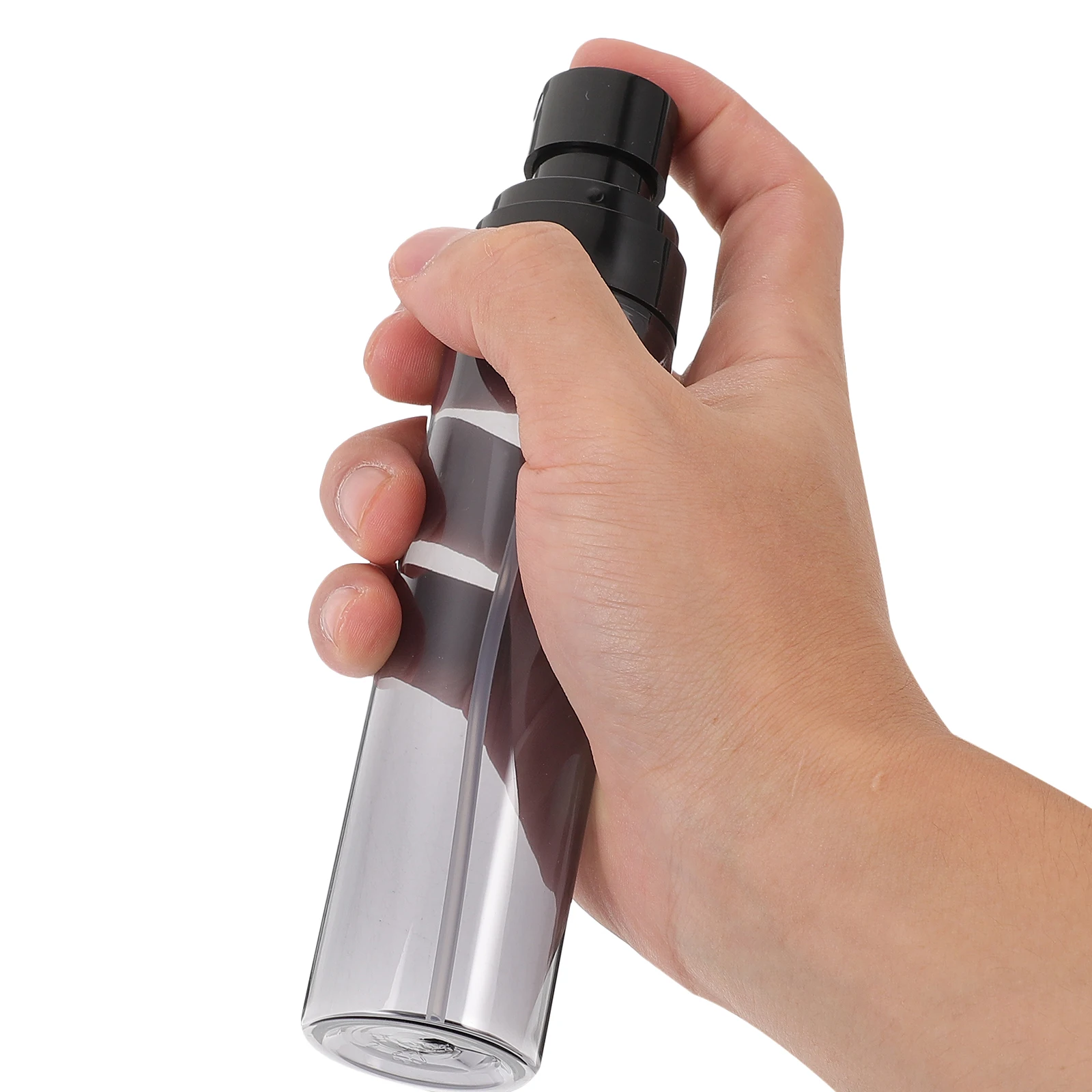 

5Pcs Sunscreen Spray Bottles Plastic Refillable Spray Vial for Travel Essential Oil Toner Storage Convenient Dispenser