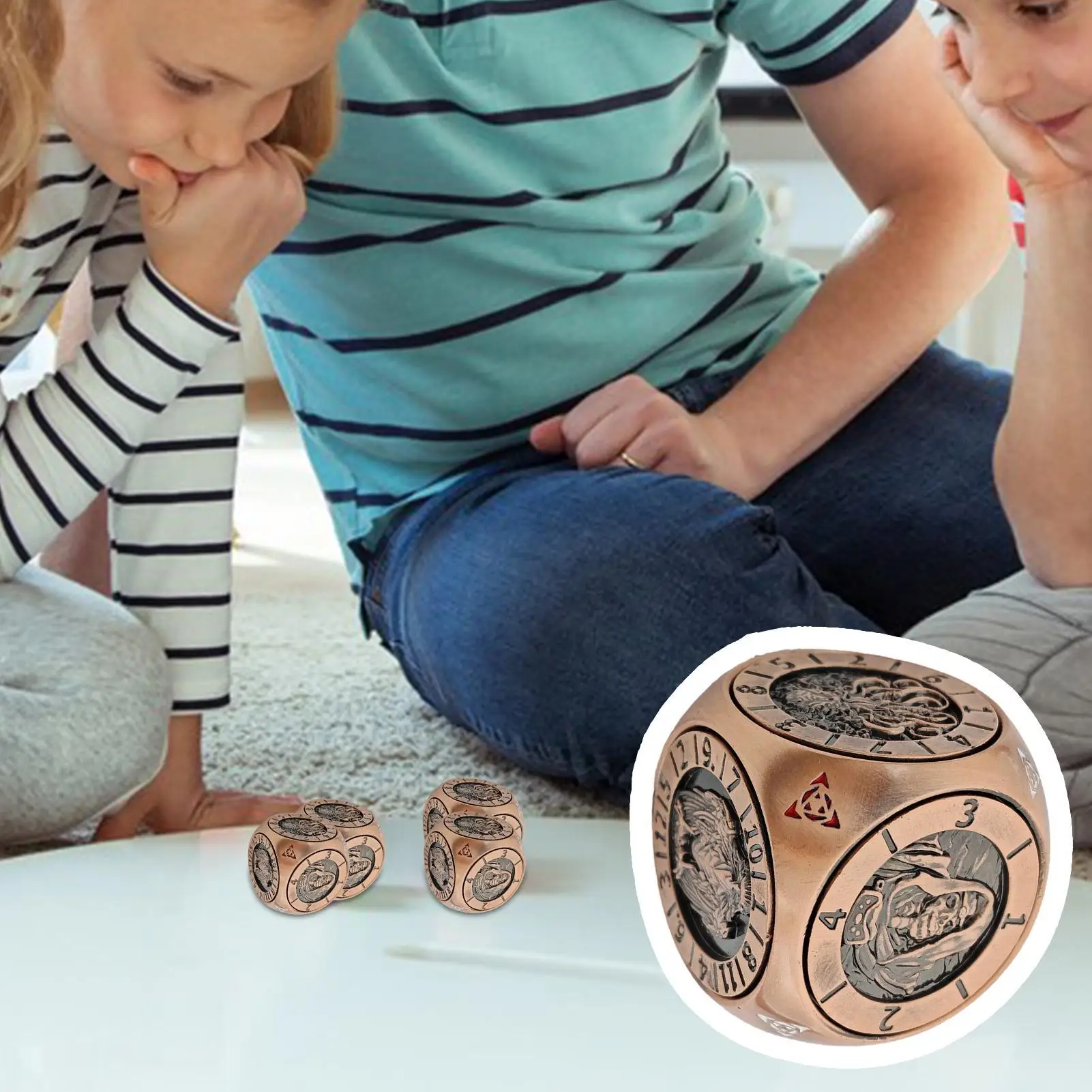 

Набор металлических кубиков, многогранный металлический спиннер, набор кубиков с магнитной коробкой, портативные принадлежности для сбора для развлекательных соревнований