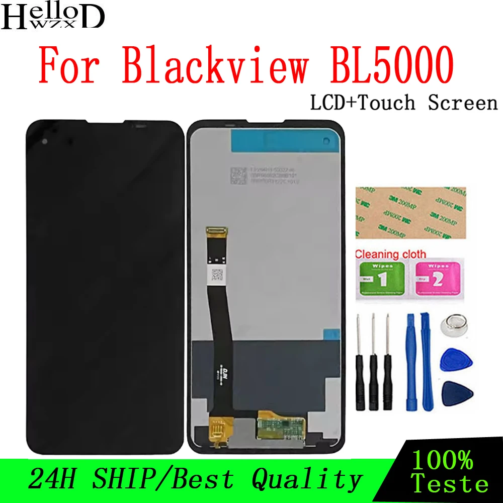 

6,36 "для Blackview BL5000 ЖК-дисплей + преобразователь сенсорного экрана в сборе, 100% протестированная работа для деталей мобильных телефонов BL5000