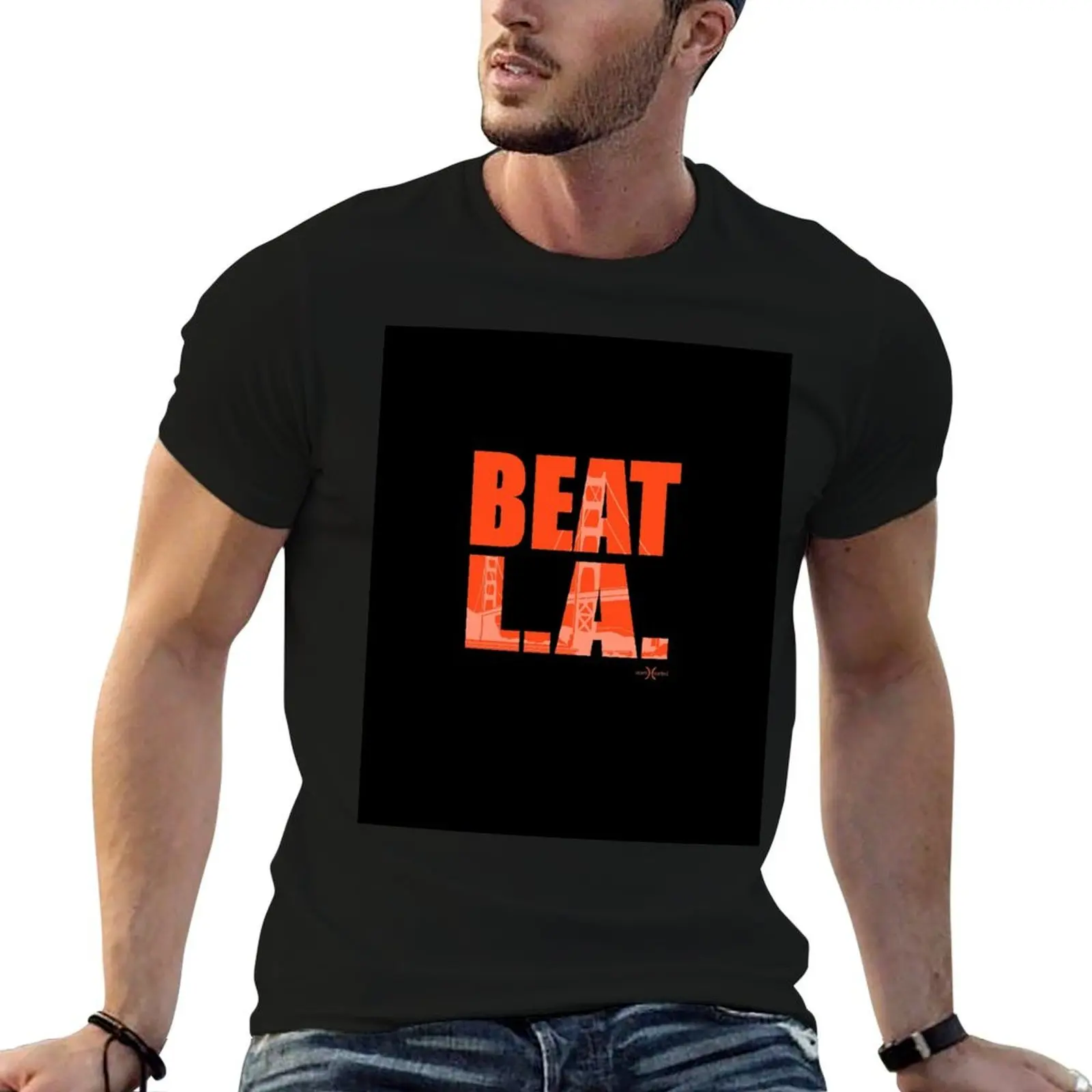 

BEAT LA T-Shirt sublime graphic shirts t shirt men 100℅ cotton