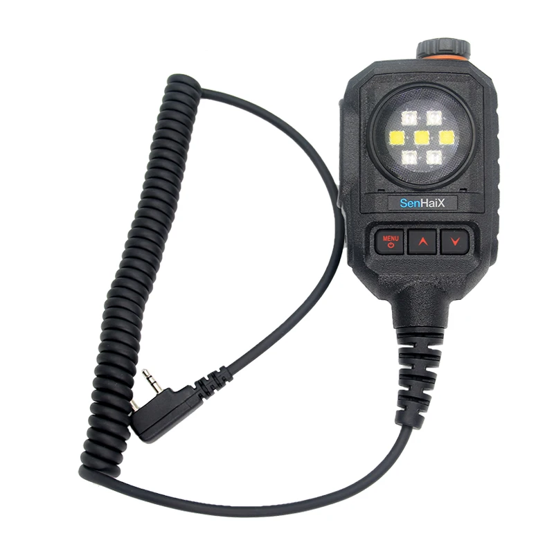 

walkie - talkie Shoulder Microphone Suitable For Sennheix 8800 8600 Quansheng UV-K5 UV-K6 Two Way Radio K-type Microphone