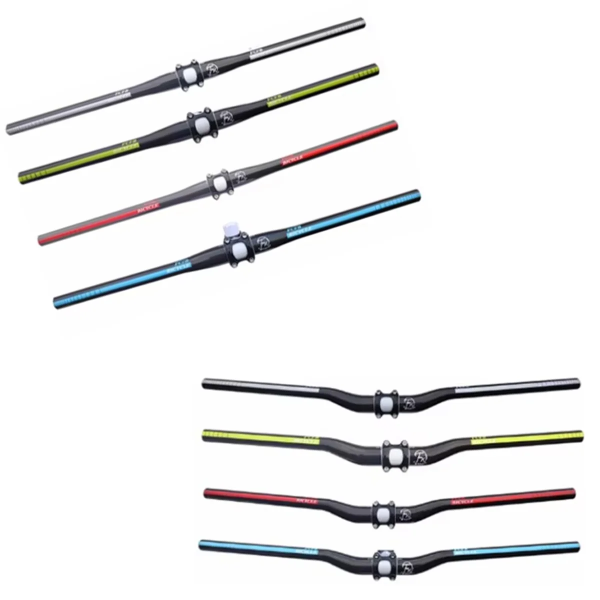 FCFB FW full carbon fiber bicyle handlebar mountain bike MTB handlebars 31.8*720mm ultra long manillar fixie bicycle parts