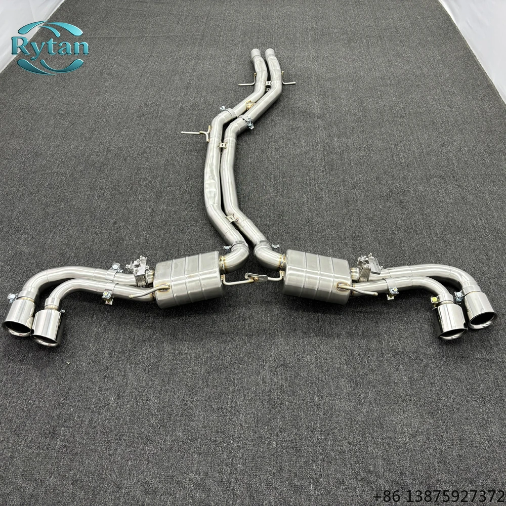 

Rytan Performance Valvetronic Exhaust Pipe Valved Stainless Steel Exhaust System Catback for URUS