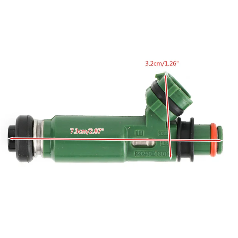 6X Neue Kraftstoff Injektor 23250-66010 Für TOYOTA LANDCRUISER LX450 1FZ-FE 4,5 L V6