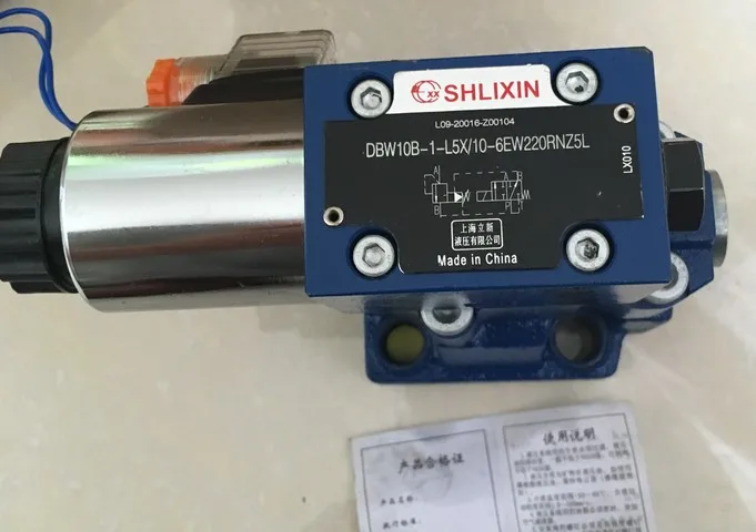 Hengli shlixin electromagnetic relief valve DBW30B-2-L5X/20-6EG24NZ5L  DBW10B-1-L5X/10-6EW220RNZ5L DBW20B-1-L5X/10U-6EG24NZ5L
