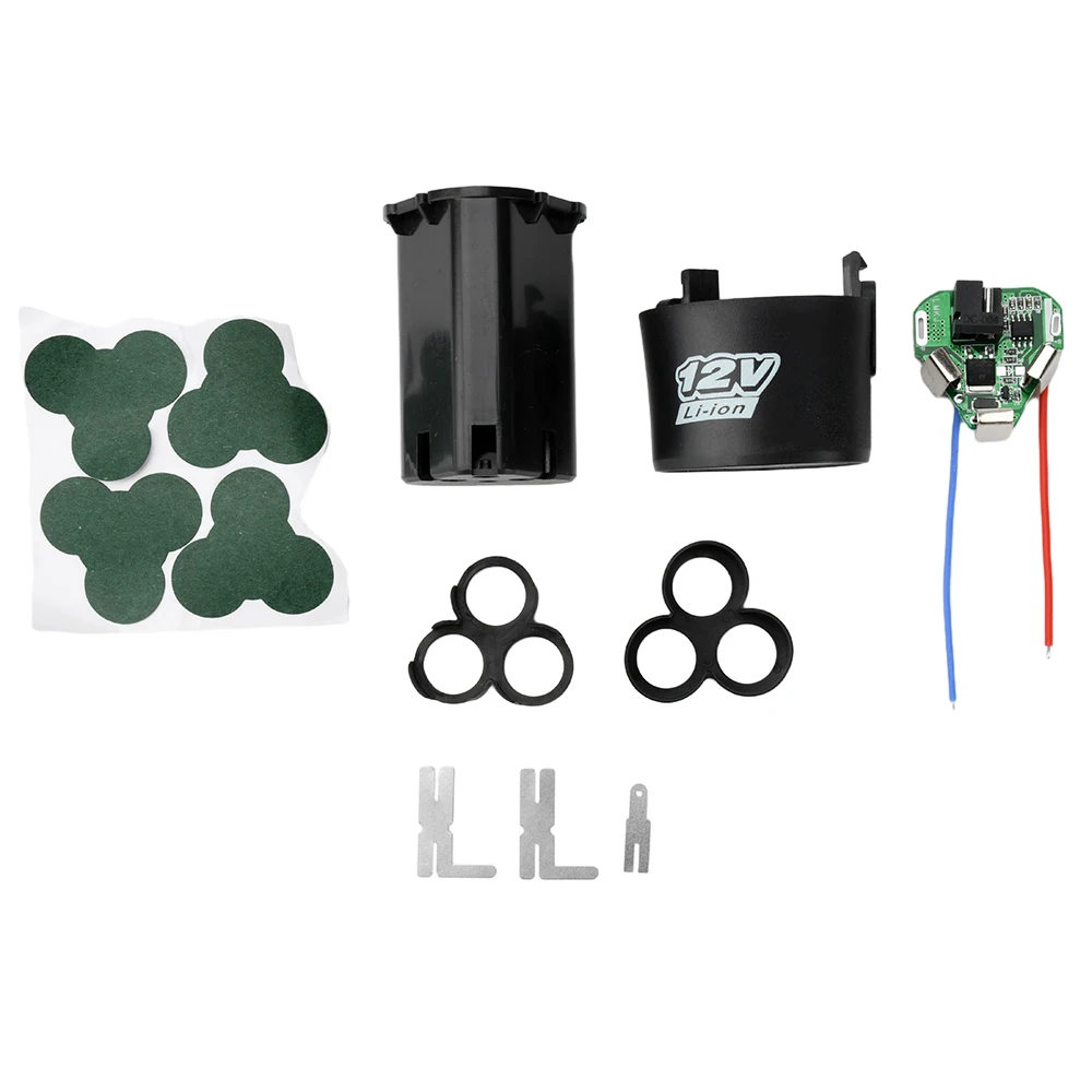 Trapano a mano Potenza Li-Ion Bordo di Protezione Della Batteria 18650 Scatola Al Litio Circuito Pack Borsette Staffa 3S 12V DC Elettrico PowerTool