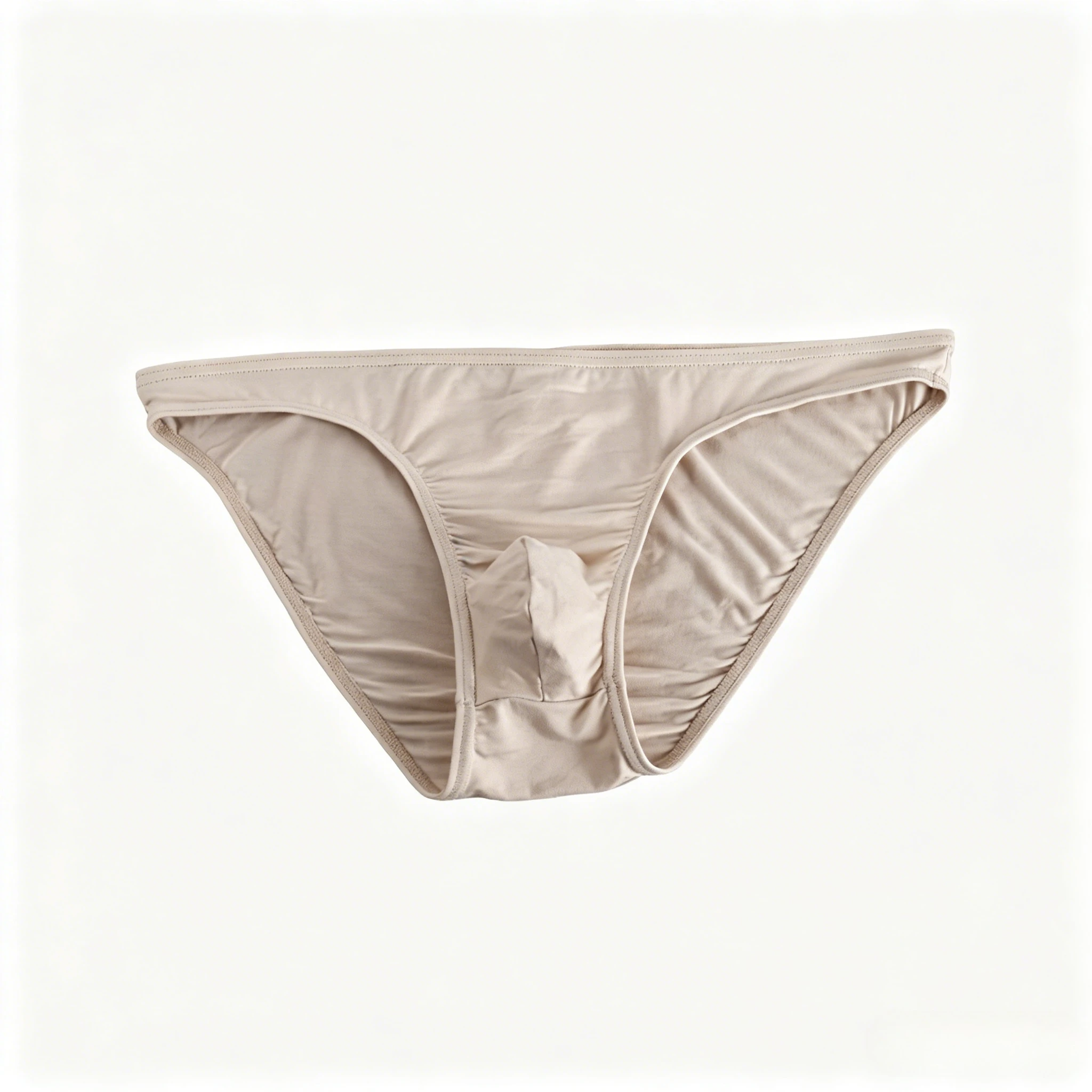 Soft Cotton Men's Low Rise Briefs Thin Breathable Sexy Triangle Underpants For Young Students Daily Wear