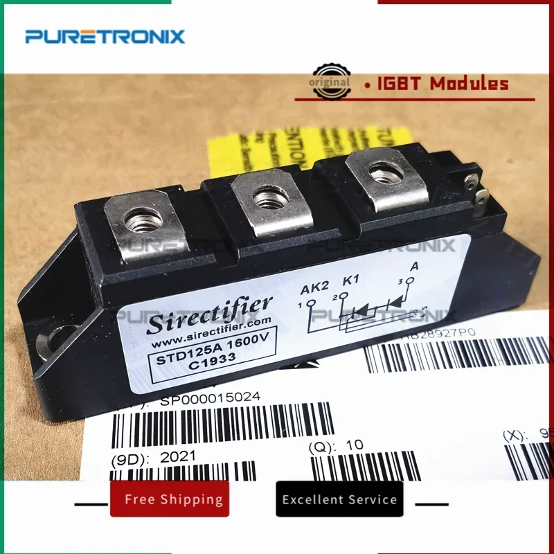 STD125A1600V STD150A1600V STD180A1600V nuevo módulo de potencia Original STD125A 1600V STD150A 1600V STD180A 1600V
