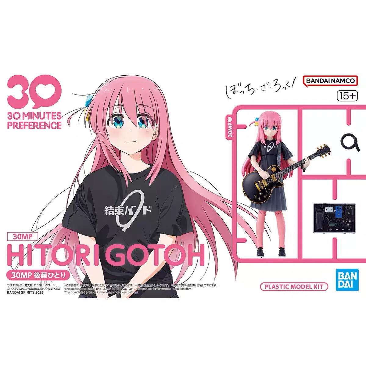 Op voorraad BANDAI 30MP BOCCHI THE ROCK! Gotoh Hitori Anime Actiefiguren Model Assemblage Collectie Speelgoed