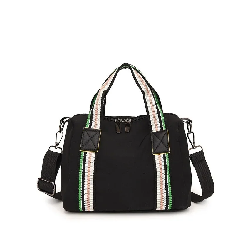 

Women's Tote Bag 2025 New in Canvas Shoulder Crossbody Bags for Woman Korean Small Nylon Cloth Luxury Designer Female Handbag