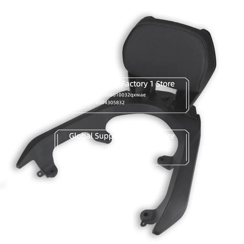 Applicable to Honda NS150GX modified aluminum alloy armrest rear backrest passenger comfortable leather waist rest 24-26 models