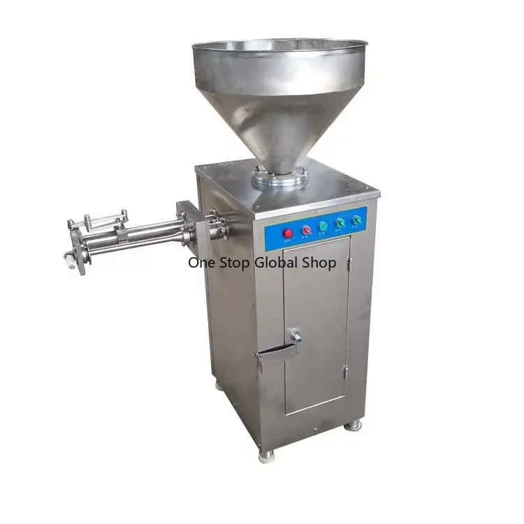 Commercial Automatic Food Fish Pork Chicken Beff Sausage Filling and Making Machine Sausage Stuffer Machine