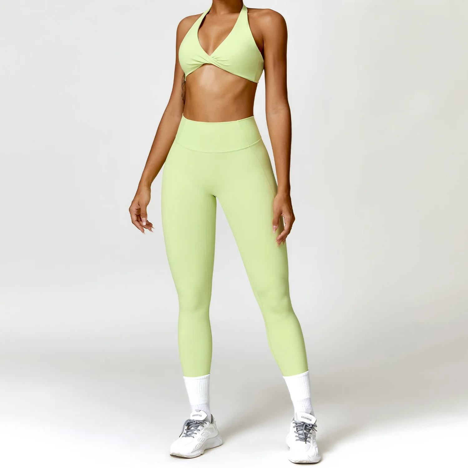 

Solid Color Women Sexy Yoga Set 2PCS Gym Clothes Women Sport Bras Workout Tops Yoga Clothes Sports Shorts Leggings Gym Yoga Set