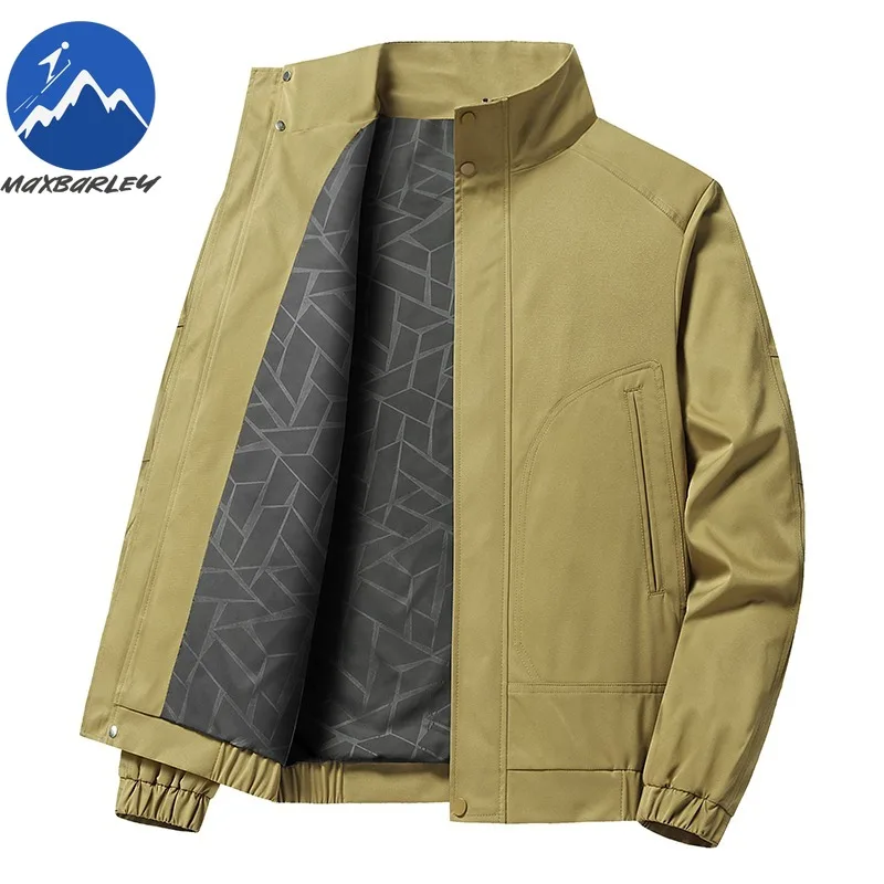 

Мужская куртка, удобная уличная ветрозащитная мотоциклетная куртка, весенне-осенняя модная уличная стильная ветрозащитная куртка с воротником-стойкой