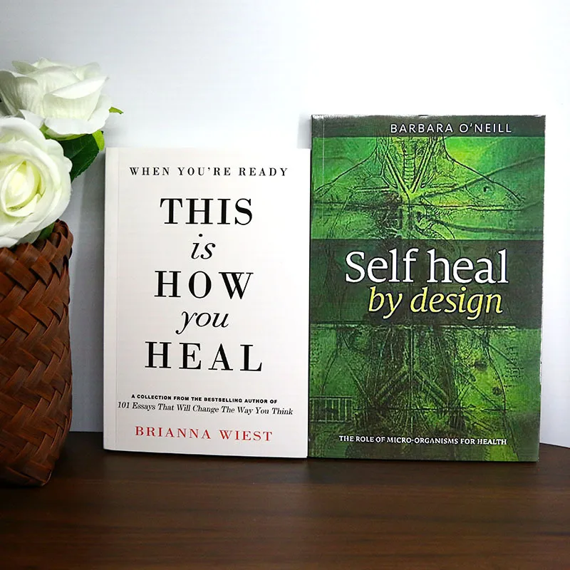 

《This is How You Heal》+《Self Heal by Design》Mind and body healing kit Exploring microbiome health and mood repair Christmas gift