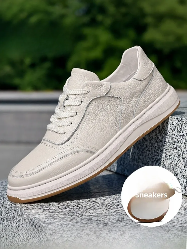 

Мужские дышащие повседневные кроссовки ручной работы из мягкой кожи, теплые кожаные ботинки на подкладке Fce, на шнуровке, с круглым носком, на плоском каблуке