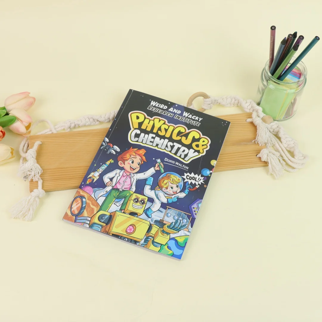 

Weird and Wacky Research Institute: Physics & Chemistry - Fun STEM Science Book for Kids Educational Learning Gift by Doris Walt