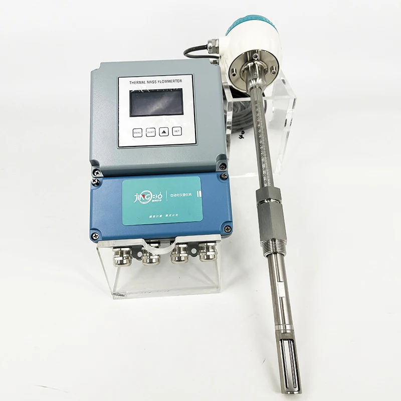 Control Methane Gas Flow Meter Digital Air Thermal Mass Flow Meter