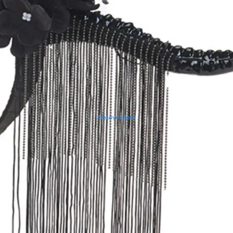 

T4MD повязка на голову с рогами дьявола, повязка на голову антилопы, повязка на голову с рогом демона на Хэллоуин, повязка на с