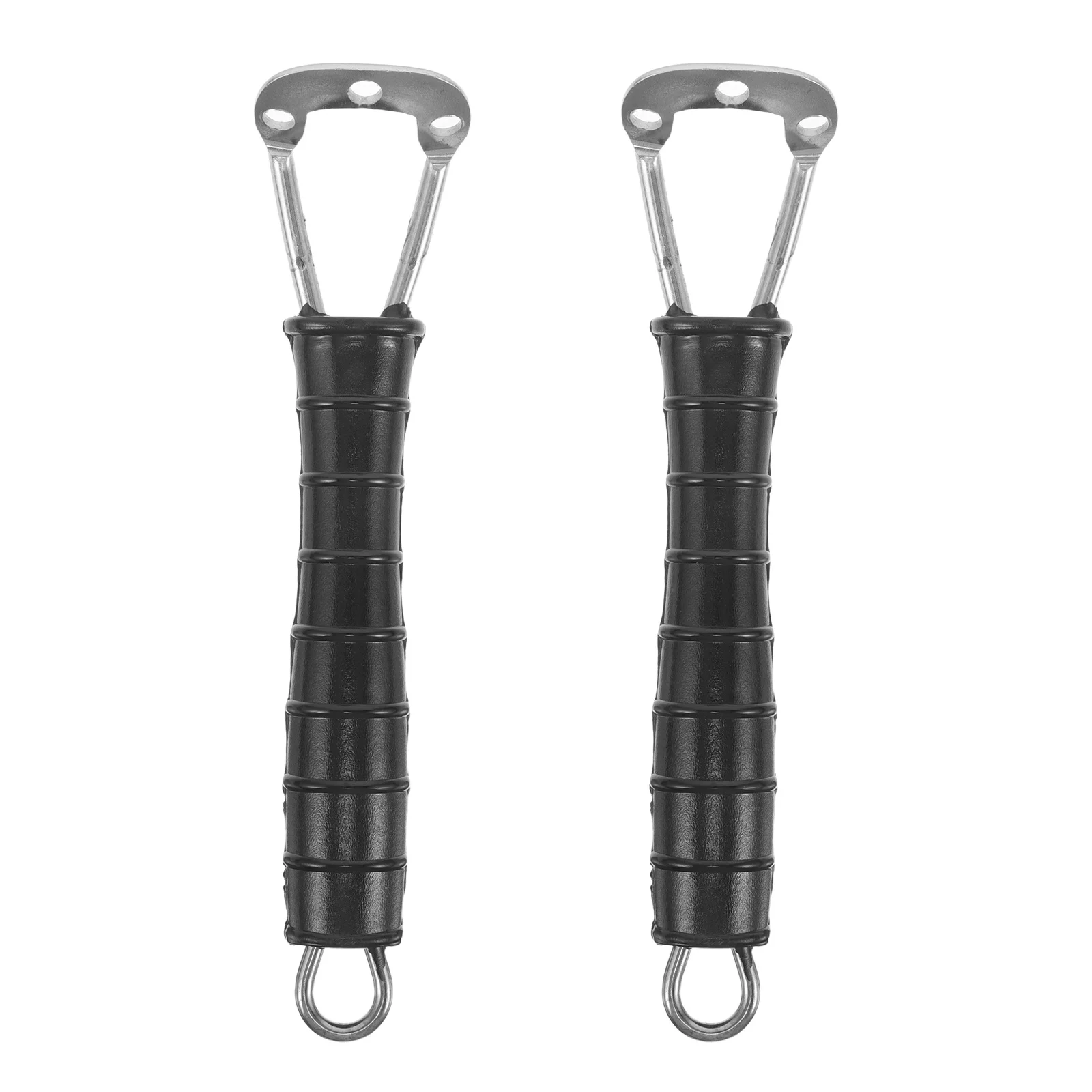 

2Pcs Cooking Pot Replacement Handles with Comfortable Bamboo Texture Secure Grip Heat Protection for Universal Pan Wok and Rice