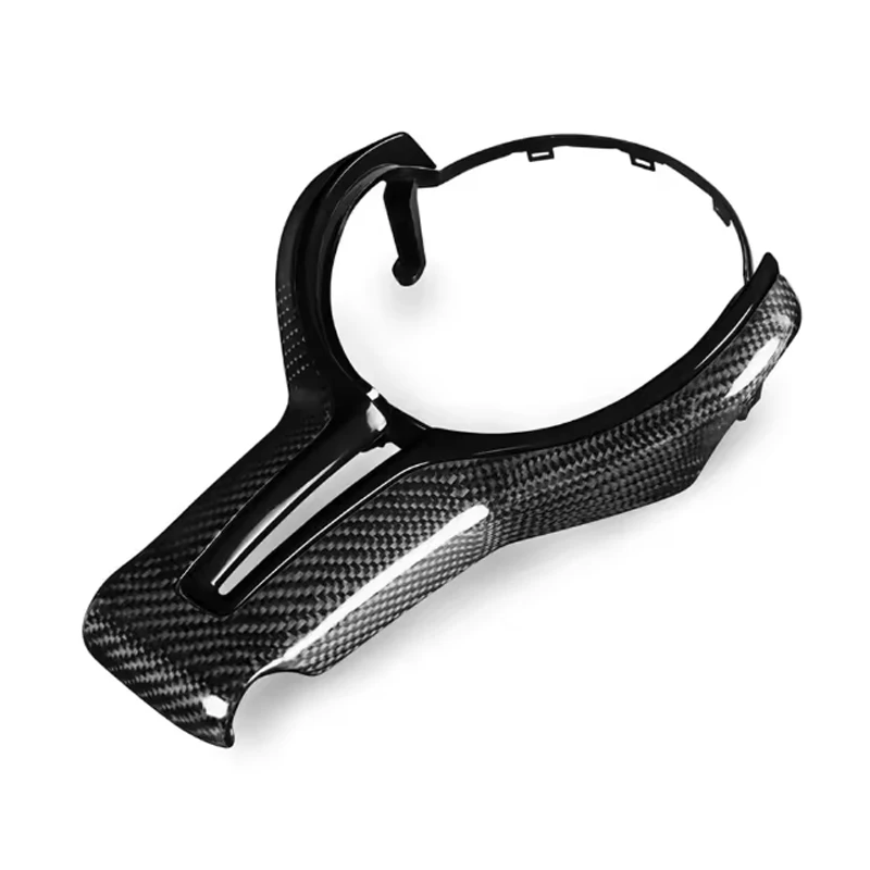 Carbon Fiber Steering Wheel Cover Trim M Sport Performance for BMW F01 F06 F10 F11 F20 F22 F30 F31 F32 F36 M2 F87 M3 F80 M4 F82 image 3