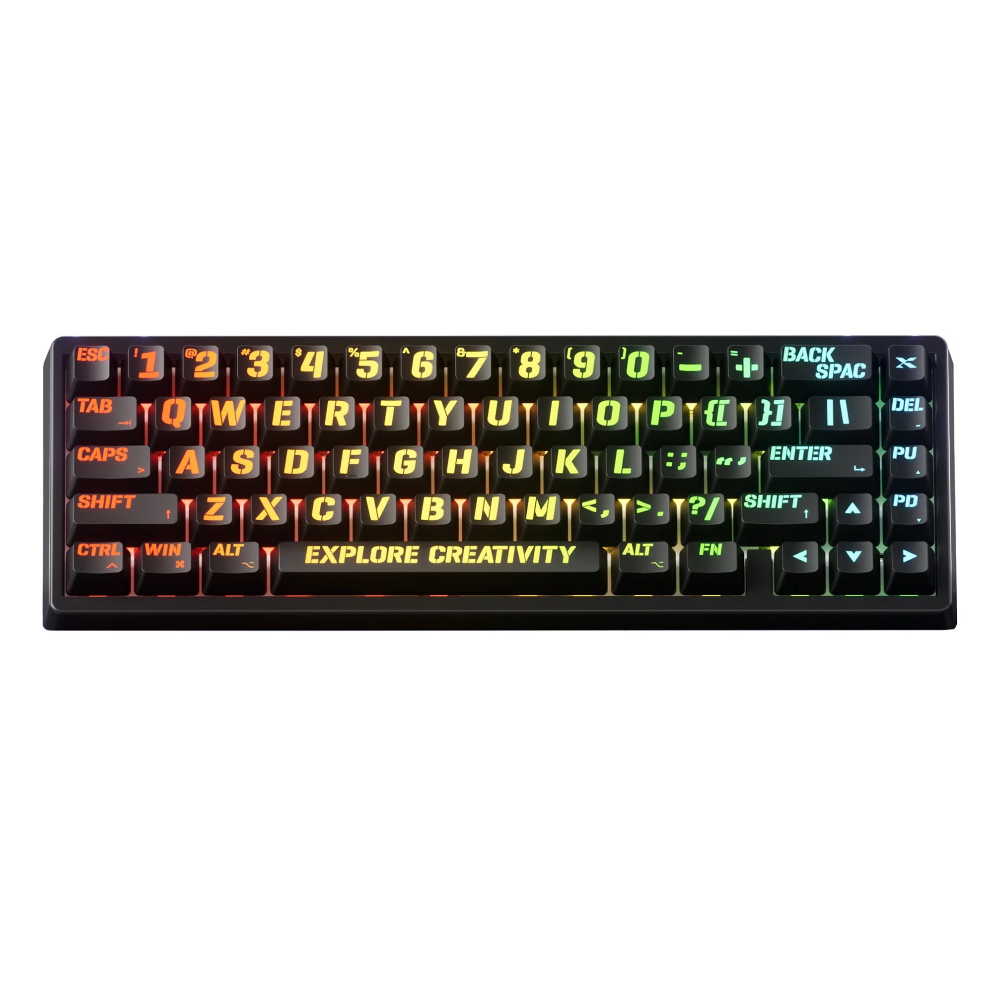 XVX M67 JadeStone メカニカルキーボード IMD-Techキーキャップ搭載
