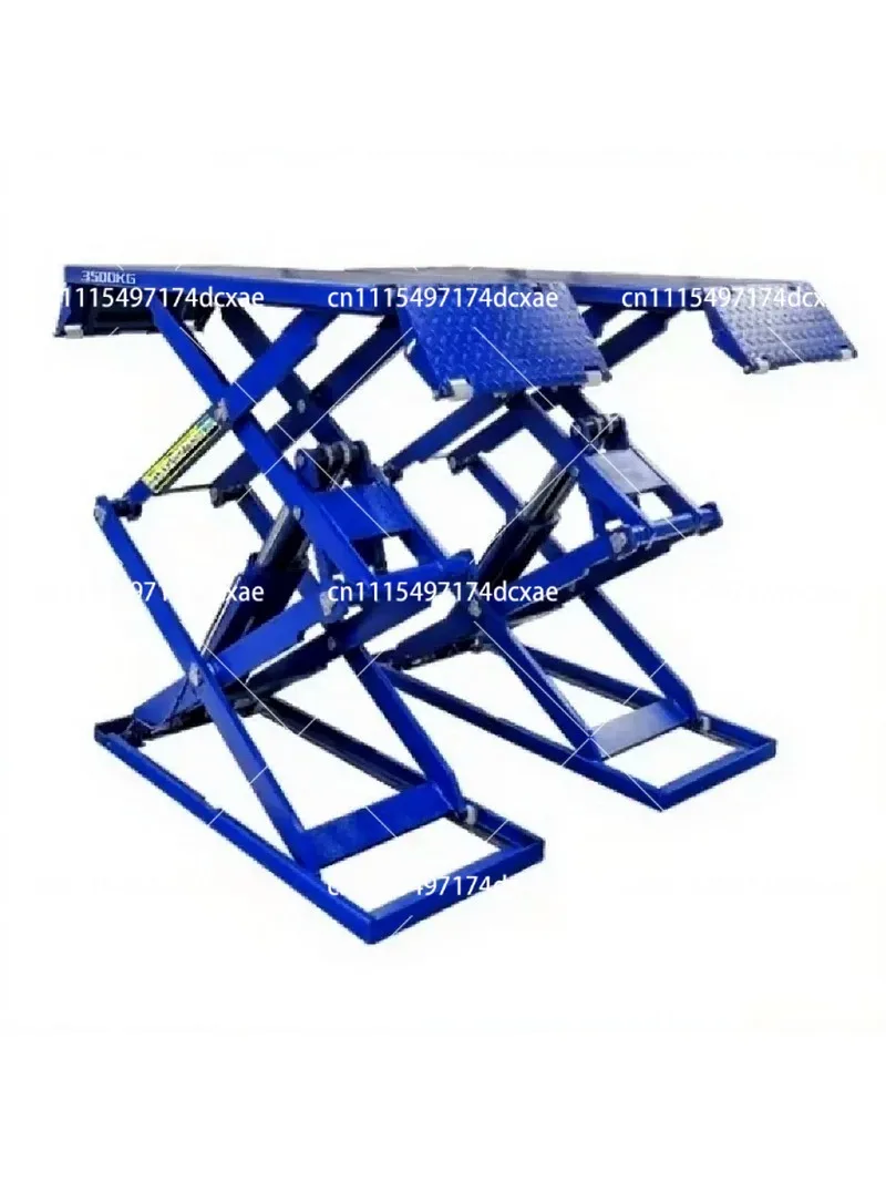 Portable Hydraulic Scissor Lift for Car High Rise Vehicle Repair Garage Workshop
