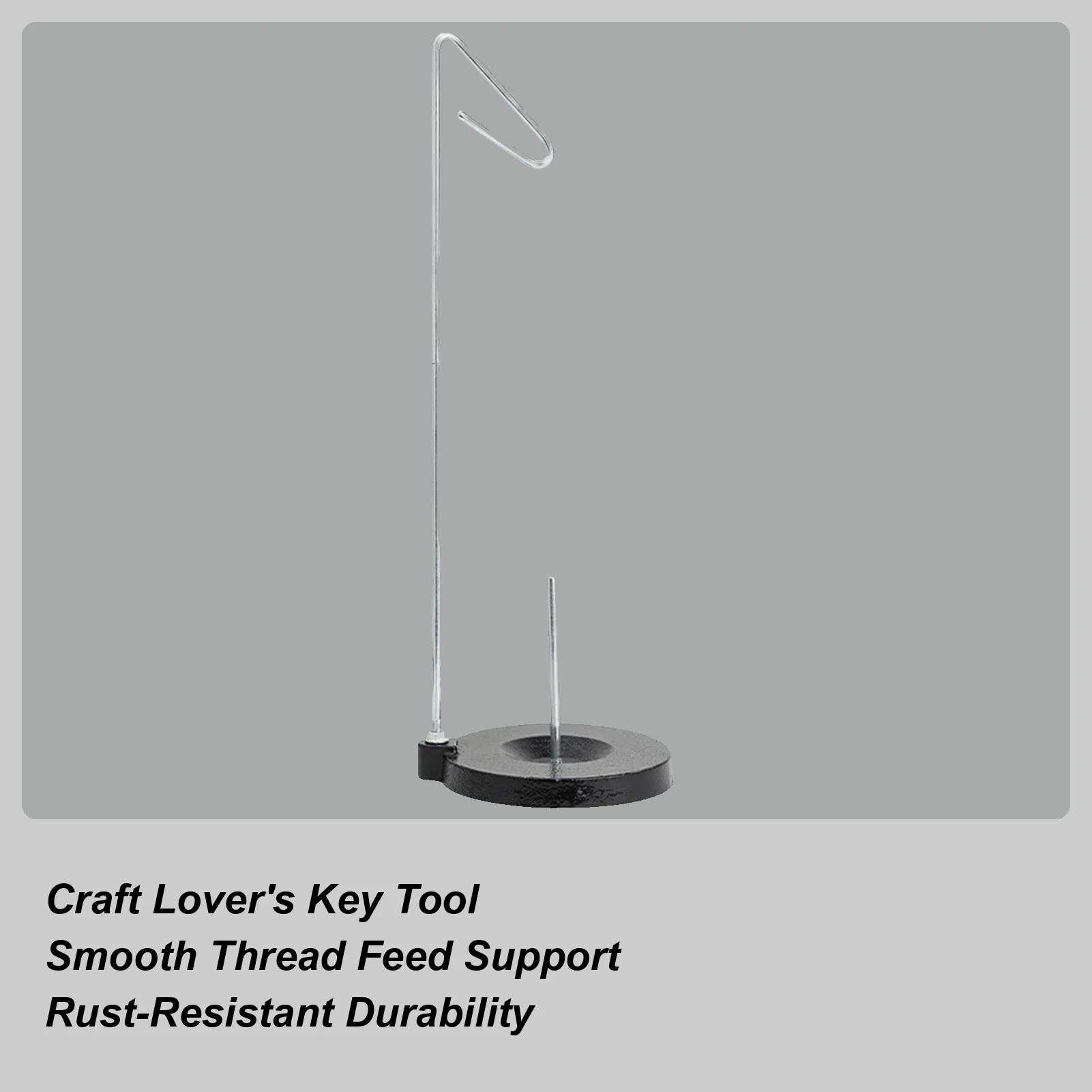 

Sewing Machine Thread Holder All-Metal Tool Thread Spool Holder For Sewing For Quilting Embroidery Enthusiasts Professionals