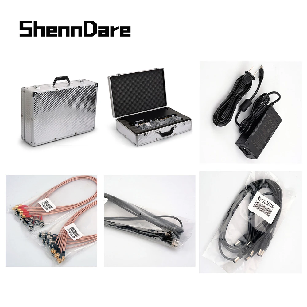 Imagem -06 - Shenndare Direcional Antena Splitter Sistema Amplificador Sinais rf Booster Microfone sem Fio Canais Fs-d216