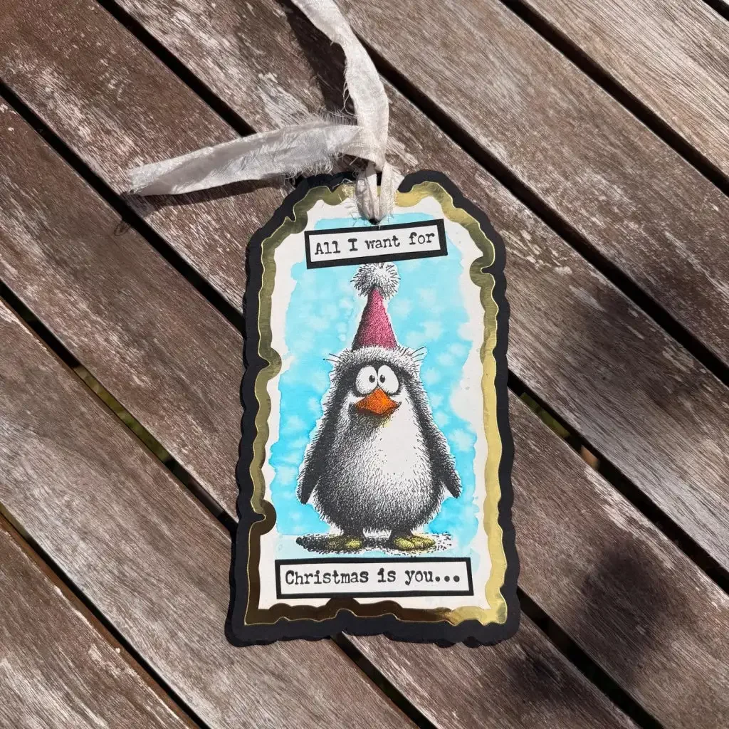New Penguin Snowman Santa Reindeer Clear Stamps DIY Making Card Scrapbook Embossed Craft Template Decoration 2026 Christmas - view 2