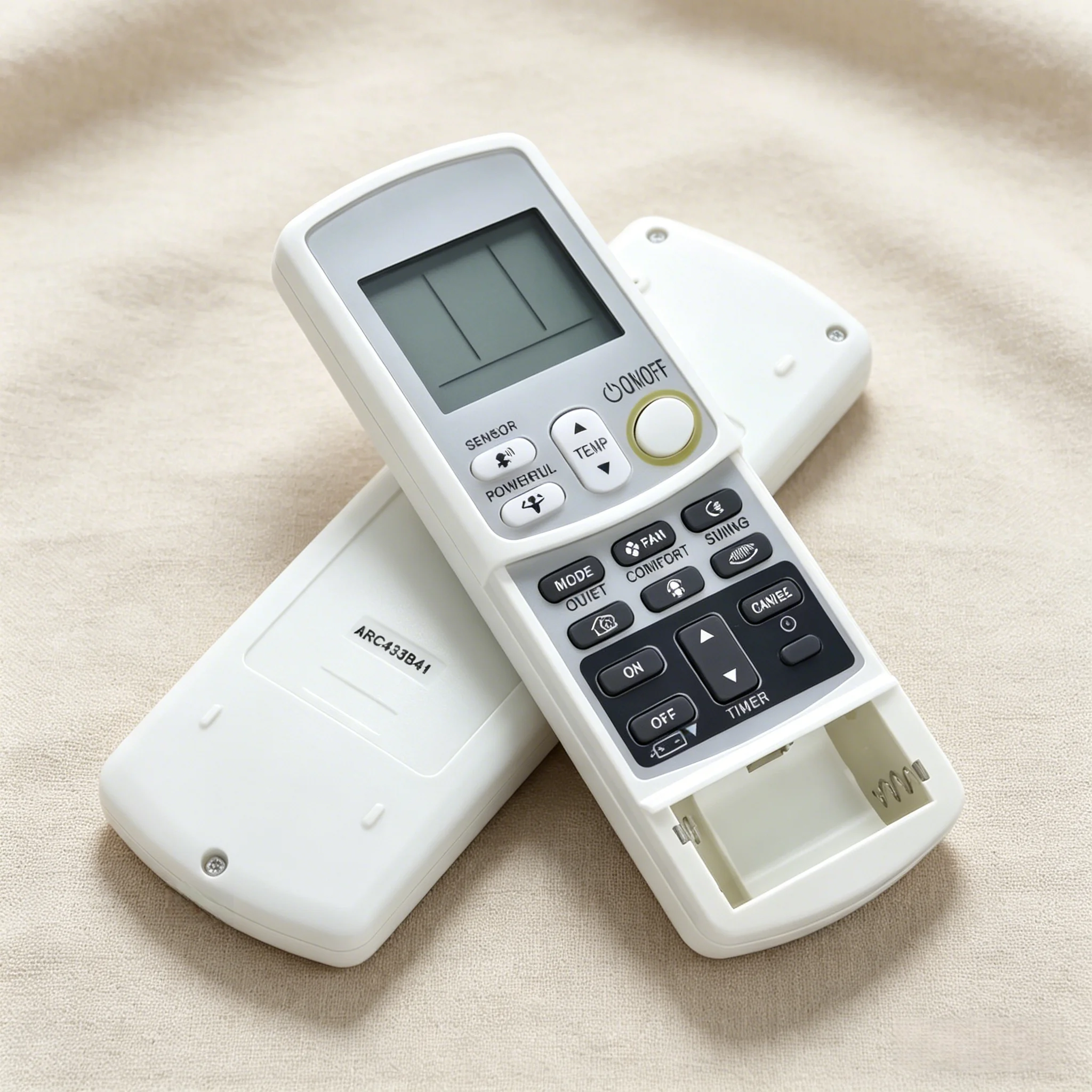 

ARC433B41 Replacement Remote Control for Air Conditioner Direct Use High Sensitivity Compatible with ARC433 Series