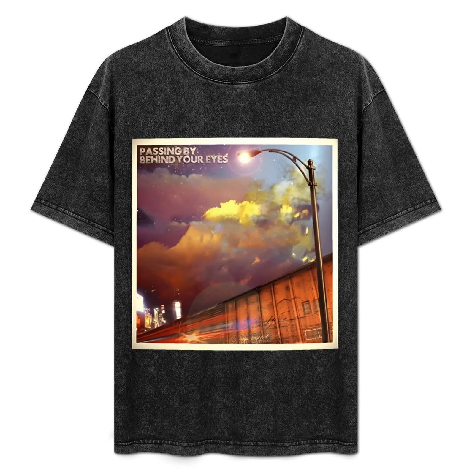 

Passing by Behind Your Eyes album color scene T-Shirt Plus Size Quick Dry Sports Tee