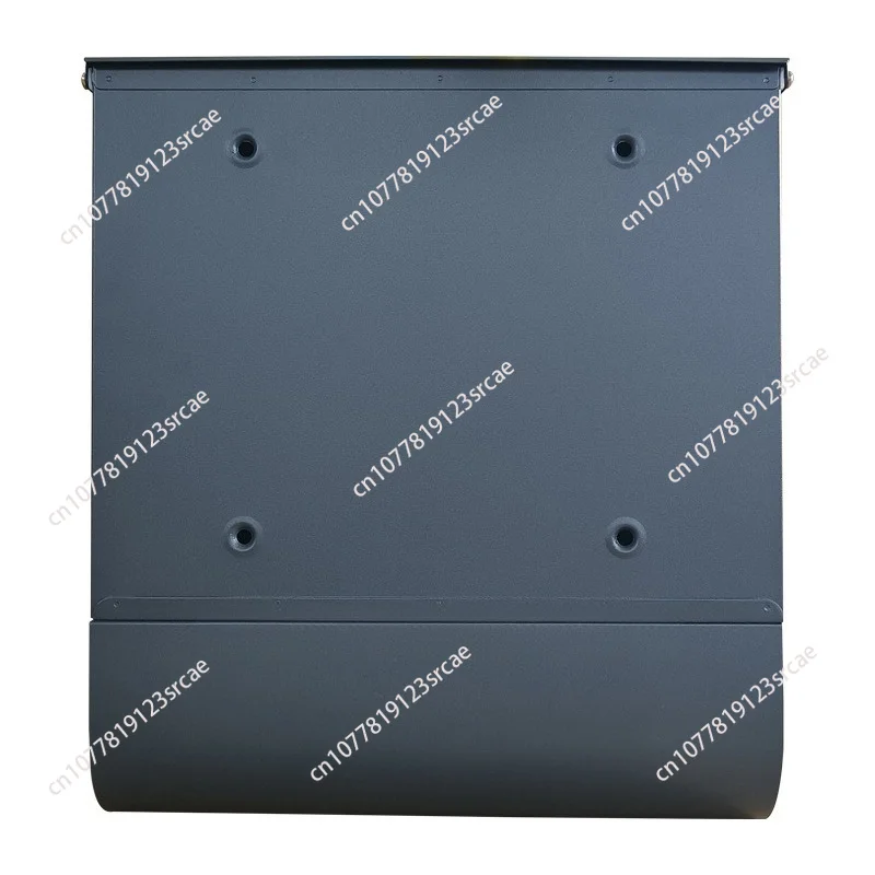Stainless Steel Mailbox, Villa Outdoor Large Capacity Mailbox, Waterproof Suggestion Box for Home Garden