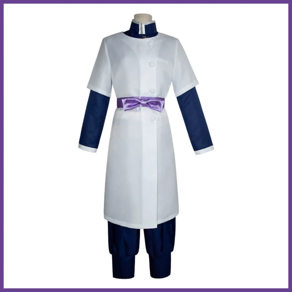 Anime Kanzaki Aoi Cosplay Costume Butterfly Mansion Dark Blue